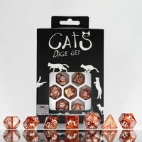 Q Workshop Cats Dice Set - Muffin Dice Set 7