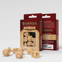 Q Workshop Pathfinder Second Edition Dice Set 7