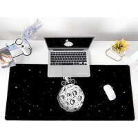 Extended Mouse Pad Astronaut Riding Bike 90x40cm