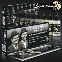 Scale 75 Scalecolor Black and White Paint Set