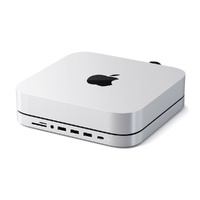 Satechi Aluminium Stand and Hub for Mac Mini (Silver)