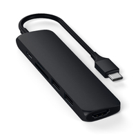 Satechi Slim USB-C MultiPort Adapter Version 2 (Black)