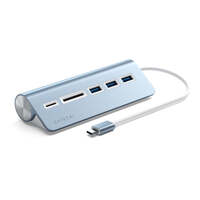 Satechi USB-C Aluminium USB Hub & Card Reader