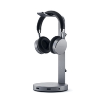 Satechi Aluminium Headphone Stand Hub (Space Grey)