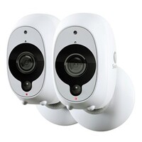 Swann 1080p Battery Powered Twin Pack Wi-Fi Camera