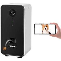 NPET Smart Dog Treat Dispenser with Camera & Audio APP Controlled