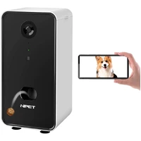 NPET Smart Dog Treat Dispenser with Camera & Audio APP Controlled