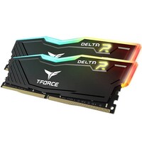 T-FORCE Delta RGB Series DRAM 16GB (2x8GB) DDR4 3600MHz