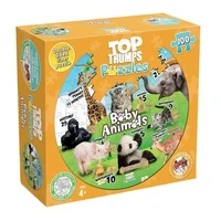 Top Trumps Puzzle: Baby Animals