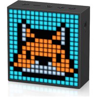 Divoom Timebox Evo Portable Bluetooth Pixel Art Speaker with 256 Programmable LED Panel Black