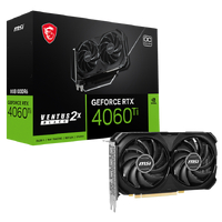 MSI GeForce RTX 4060 Ti VENTUS 2X BLACK 8G OC