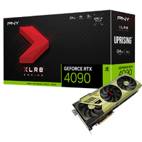 PNY GeForce RTX 4090 24GB XLR8 Gaming Uprising EPIC-X RGB Triple Fan Graphic Card