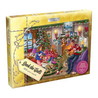 Waddingtons Christmas 1000 Piece Puzzle - Deck the Halls