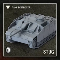 World of Tanks Miniatures Game Wave 1 Tank German (StuG III G)