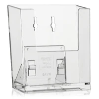 A6 Brochure Holder Portrait 1 Pocket – AB1 Bracket Included