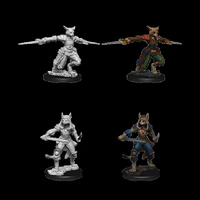 D&D Nolzurs Marvelous Unpainted Miniatures Female Tabaxi Rogue