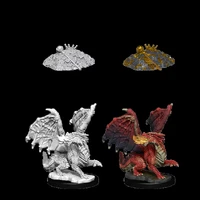 D&D Nolzurs Marvelous Unpainted Miniatures Red Dragon Wyrmling