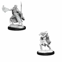 D&D Nolzurs Marvelous Unpainted Miniatures Winter Eladrin  & Spring Eladrin