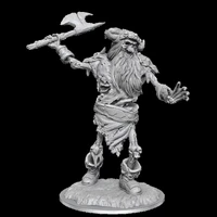 D&D Nolzurs Marvelous Unpainted Miniatures Frost Giant Skeleton