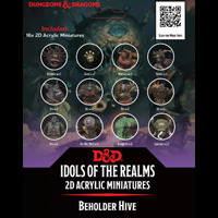D&D Idols of the Realms Beholder Hive 2D Set