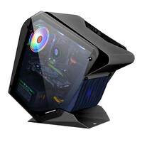 Little Monster desktop MATX computer case - Black