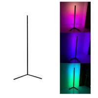 Minimalist desk/floor lamp RGB+Alexa led corner standing lamp 52cm height