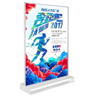 A5 Clear Acrylic Display Sign Holder