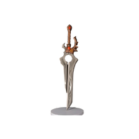 World of Warcraft - Varian Wrynn Shalla'tor & Ellemayne Sword Stainless Steel with Wall-Mount