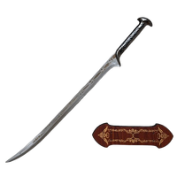 Lord of the Rings Thranduil's Elven Blade Stainless Steel Replica with Wall Plaque