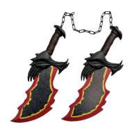 Blades of Chaos Steel Replica – Dual Display Weapon Set