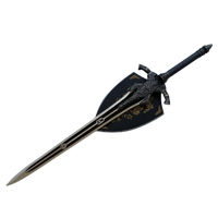 Dark Souls Artorias' Greatsword Stainless Steel Replica with Wall Plaque