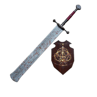 Elden Ring Marais Executioner's Sword Replica with Wall Plaque
