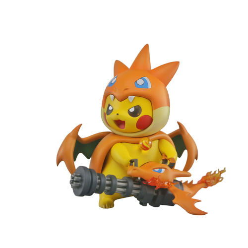 Sun Studio Pokemon Pikachu Cosplay Charizard Y Resin Figure
