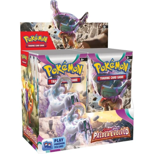 POKEMON TCG Scarlet & Violet 2 Paldea Evolved Booster Box