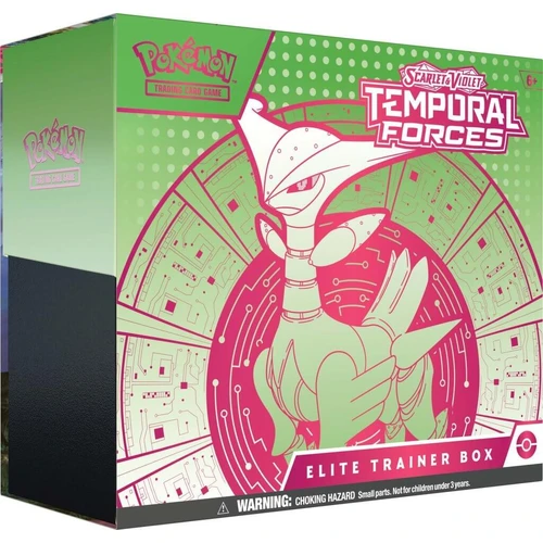 POKÉMON TCG Scarlet & Violet 5 Temporal Forces Elite Trainer Box (Iron Leaves)