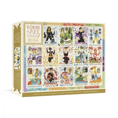 Women In Art Puzzle by Rachel Ignotofsky