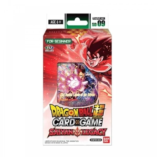 Dragon Ball Super Card Game Series 7 Starter Deck 09 Assault Of The Saiyans Saiyan Legacy