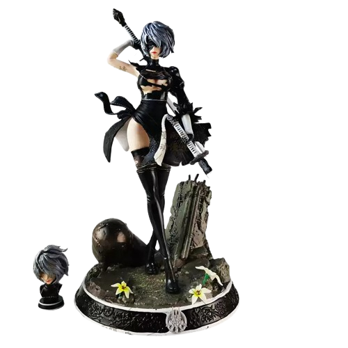 NieR: Automata 2B Hunter Fan PVC Figure with Base