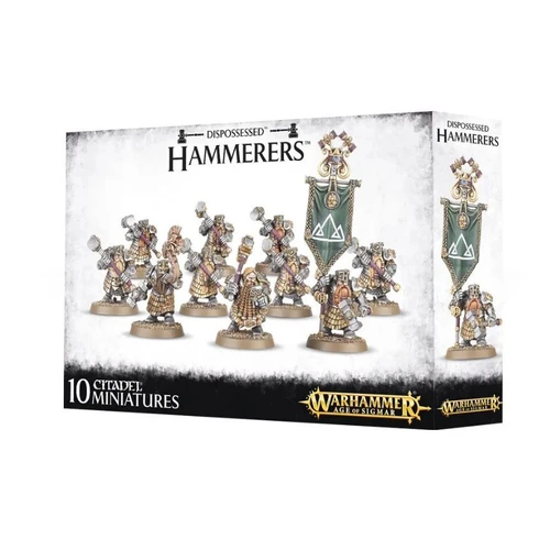 Warhammer Age of Sigmar DISPOSSESSED HAMMERERS