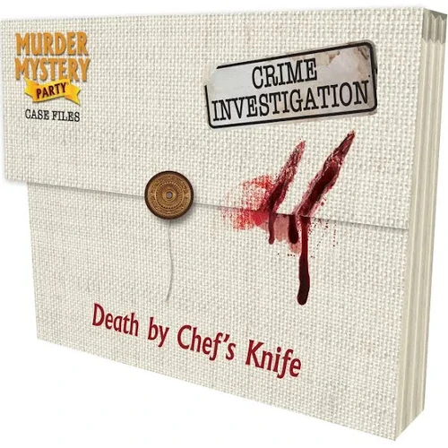 Murder Mystery Party Case Files: Death by Chef's Knife