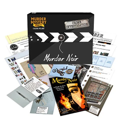 Murder Mystery Party Case Files - Murder Noir