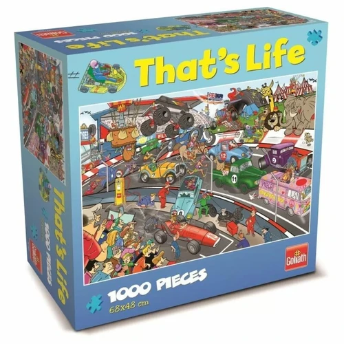 That's Life Car Race 1000pc Puzzle