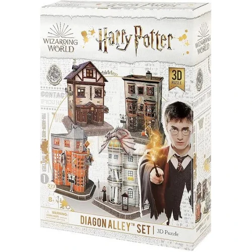 Harry Potter Diagon Alley Set 280pc 3D Puzzle