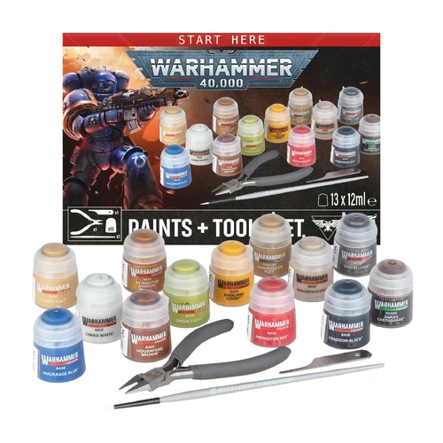 Warhammer 40,000 Paint & Tools Set 2026