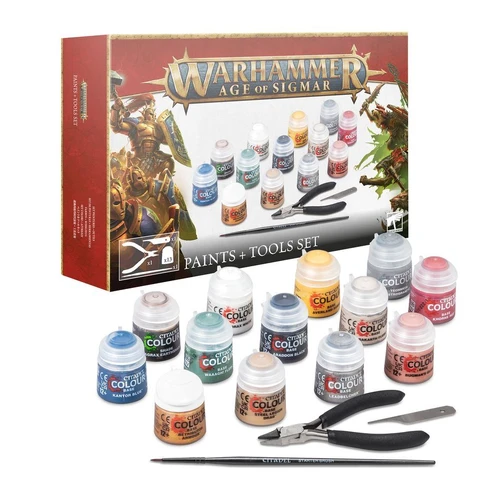 Warhammer Age of Sigmar Paint & Tools Set