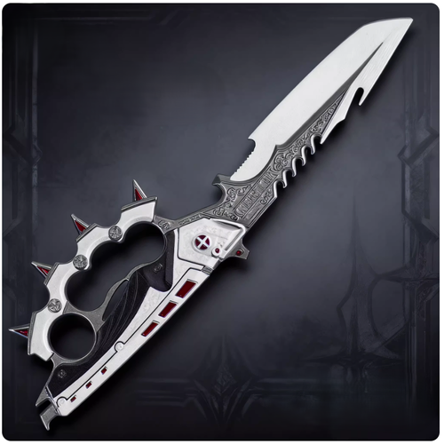 Delta Force Game Merch: Creed S7 Knuckle Knife – 35cm Large Scale Alloy