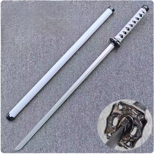 White Dragon (Gen V) 100cm Two-Handed Chinese Longsword – Premium Nan Bamboo