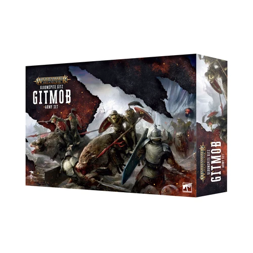 Warhammer Age of Sigmar Gloomspite Gitz Gitmob Army set