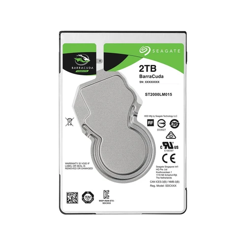 Seagate Barracuda 2TB 2.5" 7mm Hard Drive
