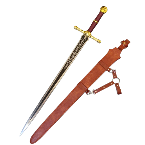 Elden Ring Lordsworn's Straight Sword with Stand